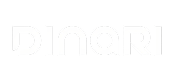 Dinari logo text in a modern, stylized font.